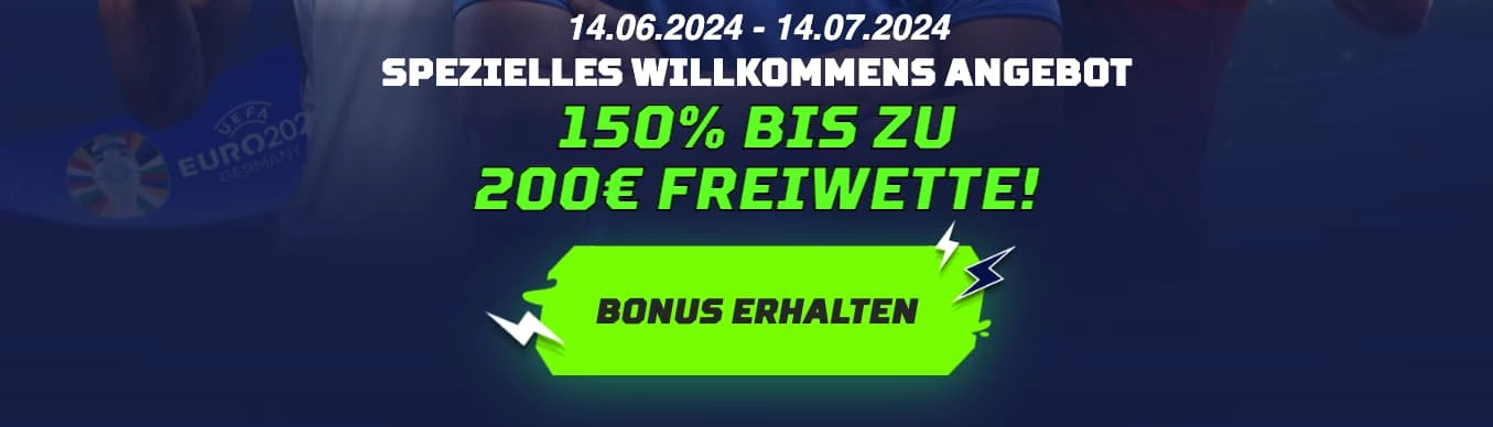Sportaza Exklusiver EURO 2024 Bonus